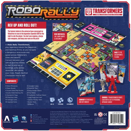 Robo Rally Transformers (RGD02652) [GRA PLANSZOWA]