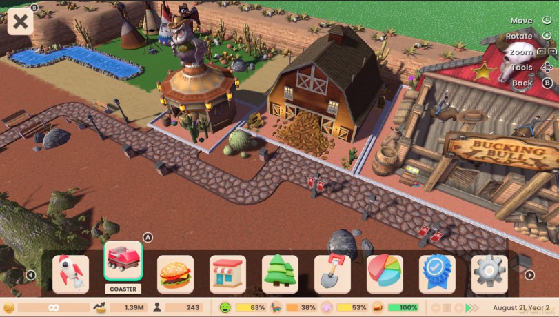 RollerCoaster Tycoon (Adventures Deluxe) [GRA SWITCH]