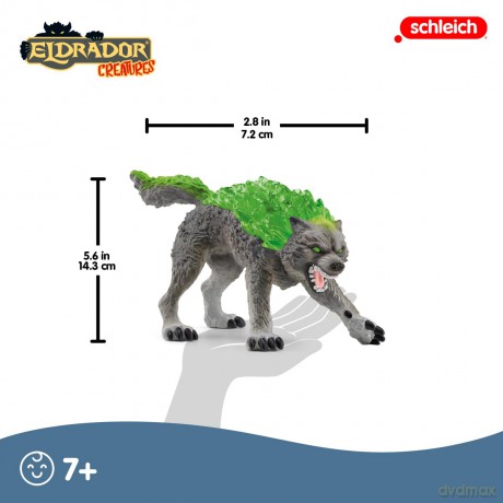 Schleich - Eldrador Creatures - Granite Wolf (70153) [FIGURKA]