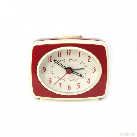 Small Classic Alarm Clock Red (AC14-RD-EU)