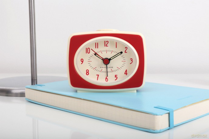 Small Classic Alarm Clock Red (AC14-RD-EU)