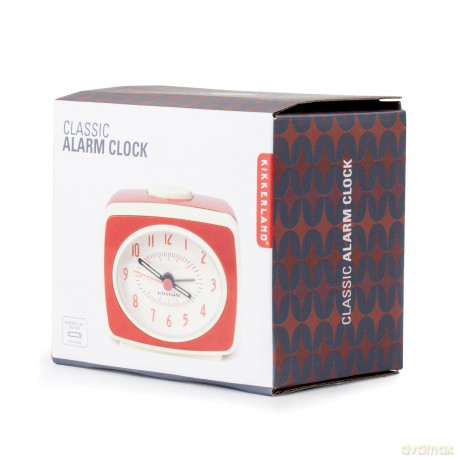 Small Classic Alarm Clock Red (AC14-RD-EU)