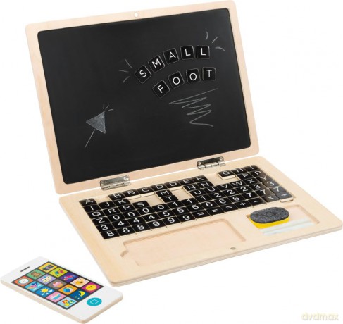 Small Foot - Wooden Laptop with Magnet Board (I-SF11193)