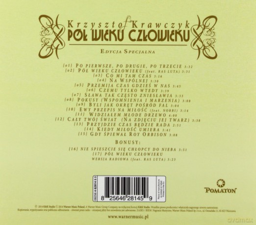 Krzysztof Krawczyk: Pół Wieku Człowieku [CD]