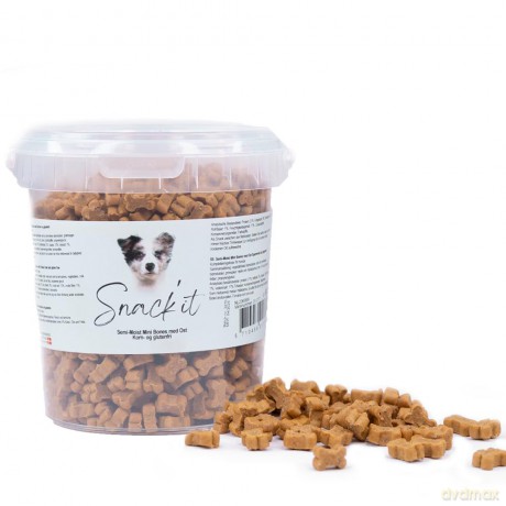 Snack'it - Semi-Moist Mini Bones W/ Cheese 500g - (01-777)