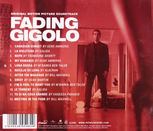 Fading Gigolo soundtrack (Casanova Po Przejściach) [CD]