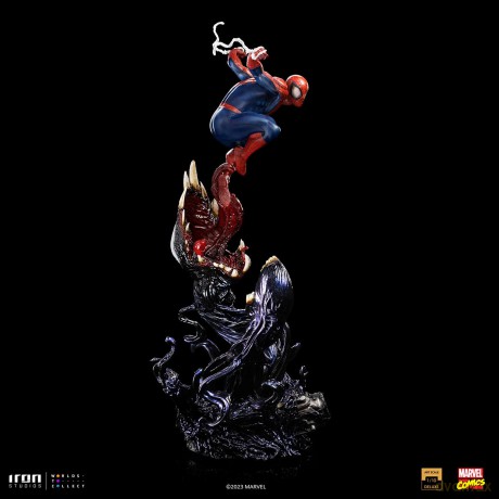 Spider-man vs Villains - Spider-Man Deluxe Statue Scale 1/10 [FIGURKA]
