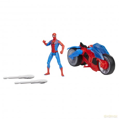 Spider-Man -Web Blast Cycle and Figure (F6899) [FIGURKA]