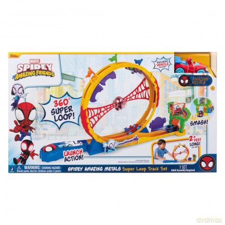 Spidey - Amazing Metals Super Loop Track Set (SNF0295) [FIGURKA]