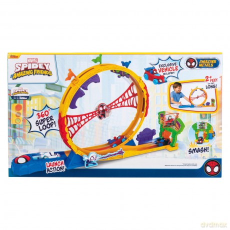 Spidey - Amazing Metals Super Loop Track Set (SNF0295) [FIGURKA]
