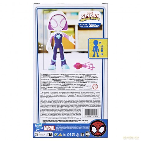 Spidey and His Amazing Friends - Supersized Action Figure - Ghost Spidey (F3987) [FIGURKA]