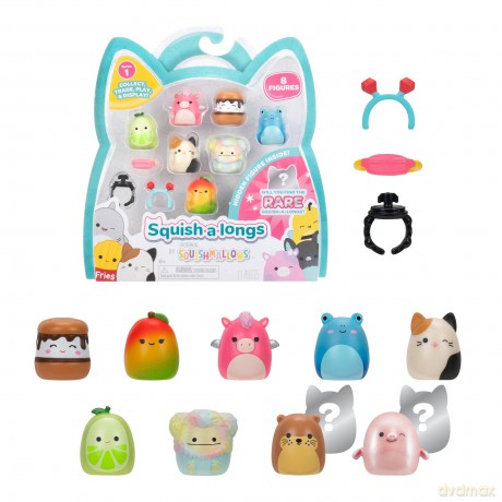 Squishalongs - 2,5 cm 8 Pack Asst (2420121)