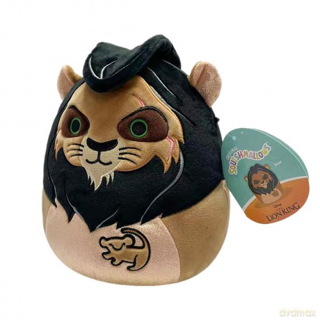 Squishmallows - 20 cm Disney Lion King 30th Anniversary Plush - Scar
