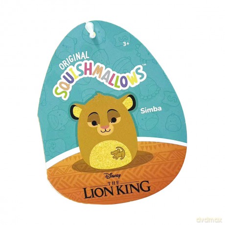 Squishmallows - 20 cm Disney Lion King 30th Anniversary Plush - Simba