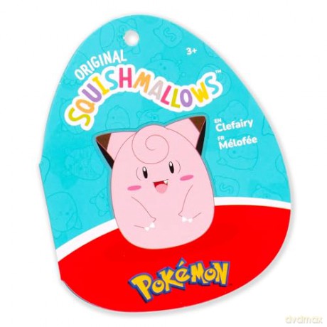 Squishmallows - 25 Cm Pokemon Clefairy (Sqpk00249)