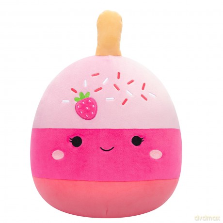 SQUISHMALLOWS MASKOTKA TRUSKAWKOWE CIASTO PAMA CAKE 30CM 453173