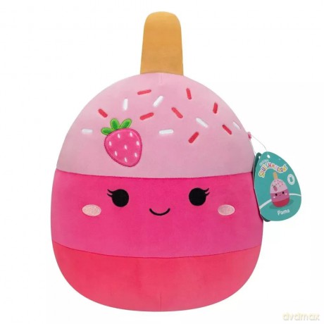 SQUISHMALLOWS MASKOTKA TRUSKAWKOWE CIASTO PAMA CAKE 30CM 453173