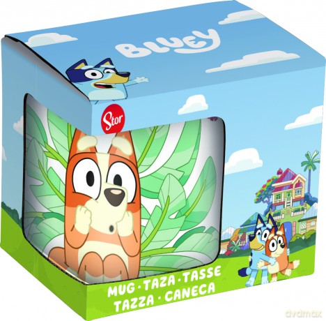STOR - BLUEY Kubek Ceramiczny z uchwytem 325 ml