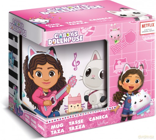 STOR - KOCI DOMEK GABI Kubek Ceramiczny z uchwytem 325 ml