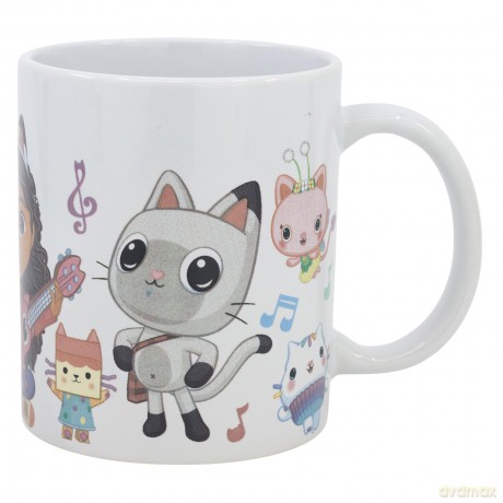STOR - KOCI DOMEK GABI Kubek Ceramiczny z uchwytem 325 ml