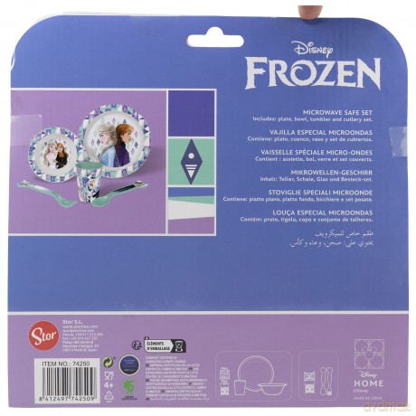 Stor - Microwavable Lunch Set - Frozen (088808705-74250)