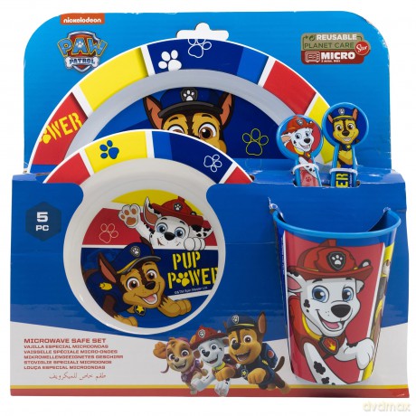 Stor - Microwavable Lunch set - Paw Patrol (088808705-74650)