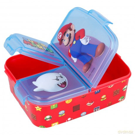 Stor - Multi compartment sandwich box - Super Mario (088808735-21420)