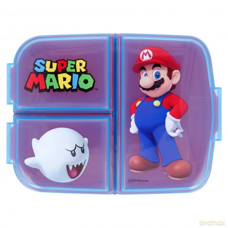 Stor - Multi compartment sandwich box - Super Mario (088808735-21420)