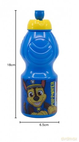 Stor - Sports Water Bottle, 400ml - Paw Patrol (088808719-74632)