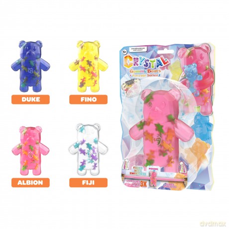 Stretchapalz - Crystal Gummy Bears (50232) [FIGURKA]