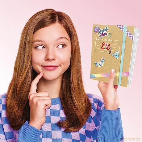 Canal Toys Zestaw albumów do natychmiastowego drukowania - kompatybilny z twórcami - z 2 rolkami papieru, 2 arkuszami naklejek i 20 samoprzylepnymi ramkami na zdjęcia