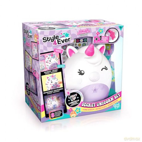 Style 4 Ever - Secret Deco DIY Unicorn Lamp (301)