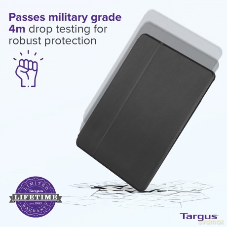 Targus - Click-In Case for iPad (9th/8th/7th gen.) 10.2 10.5 - Black