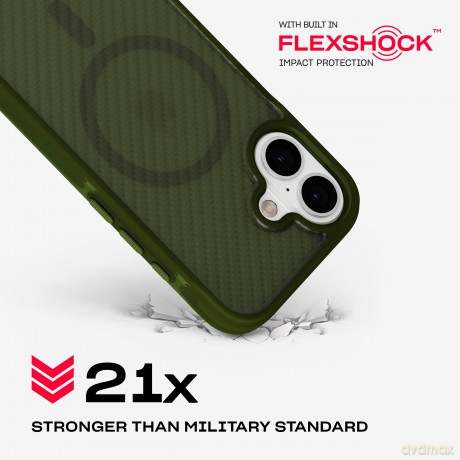 Tech21 - Evo Armour - Cover - iPhone 16 - MagSafe - Green