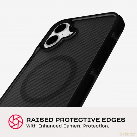 Tech21 - Evo Armour - Cover - iPhone 16 Plus - MagSafe - Black