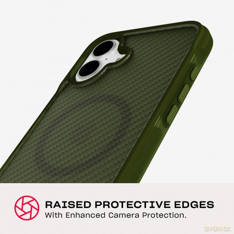 Tech21 - Evo Armour - Cover - iPhone 16 Plus - MagSafe - Green