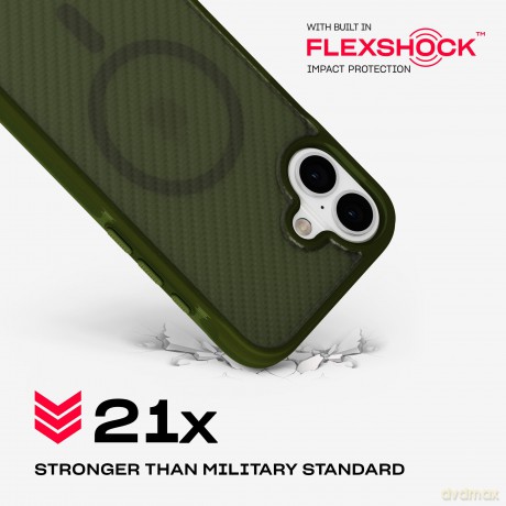 Tech21 - Evo Armour - Cover - iPhone 16 Plus - MagSafe - Green
