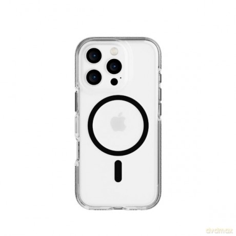Tech21 - Evo Crystal - Cover - iPhone 16 Pro - Crystal MagSafe - Black