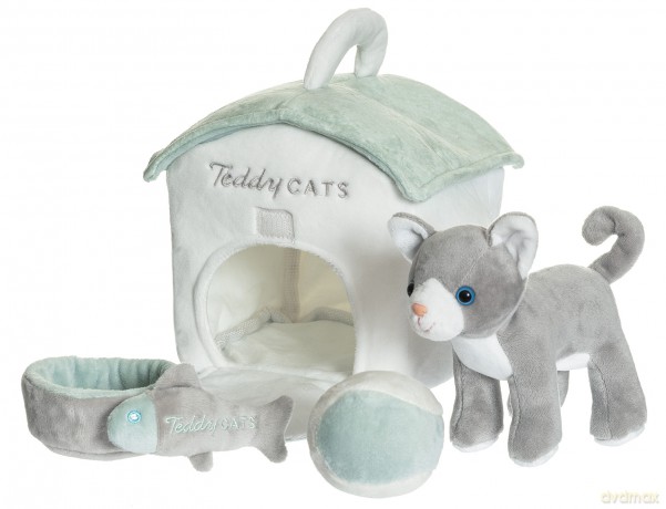 Teddykompaniet - Teddy Cats Play Set - (TK4218) [FIGURKA]