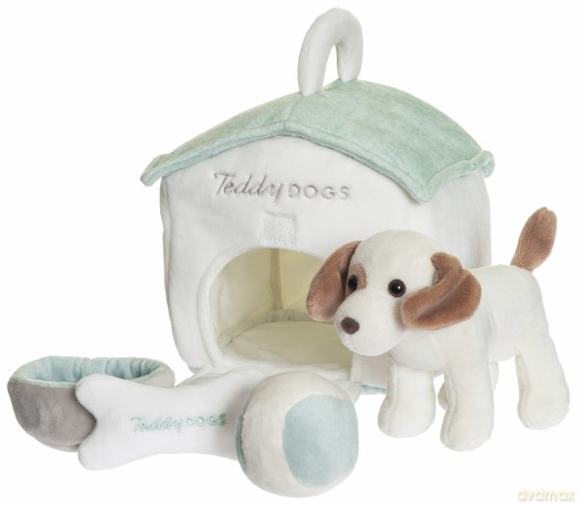 Teddykompaniet - Teddy Dogs Play Set - (TK4217)