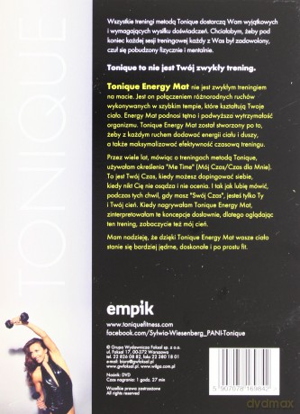 Sylwia Wiesenberg: Tonique: Enegry Mat (digipack) [DVD]