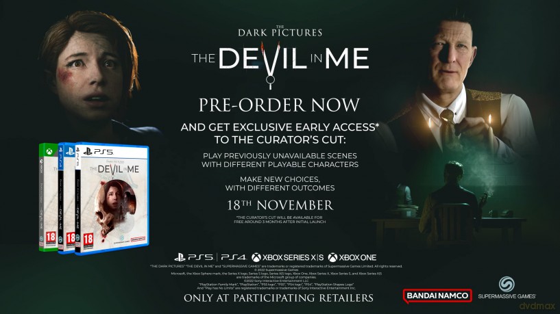 The Dark Pictures Anthology: The Devil In Me [GRA PS4]