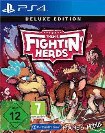 Them's Fightin' Herds (Deluxe Edition) (DE/Multi in Game) [GRA PS4]