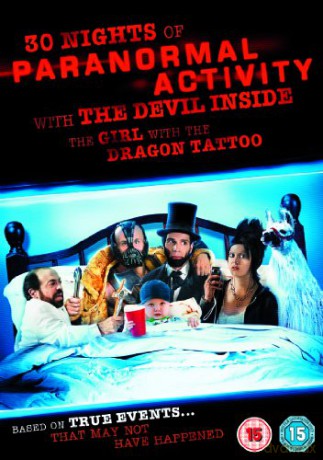 30 Nights of Paranormal Activity with the Devil Inside the Girl with the Dragon Tattoo (30 Nocy Paranormalnej Aktywności Z Opętaną Przez Diabła Dziewczyną Z Tatuażem) [DVD]