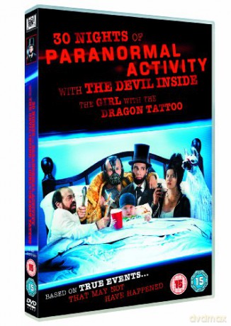 30 Nights of Paranormal Activity with the Devil Inside the Girl with the Dragon Tattoo (30 Nocy Paranormalnej Aktywności Z Opętaną Przez Diabła Dziewczyną Z Tatuażem) [DVD]