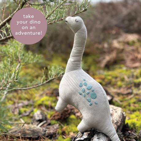 ThreadBear - Soft Toy Dinosaur - Bronty the Brontosaurus 26 cm - (TB4103)