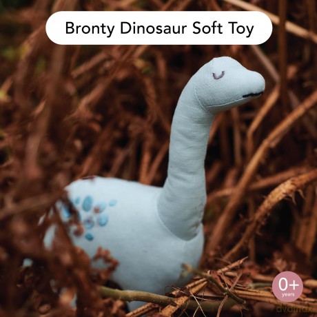 ThreadBear - Soft Toy Dinosaur - Bronty the Brontosaurus 26 cm - (TB4103)