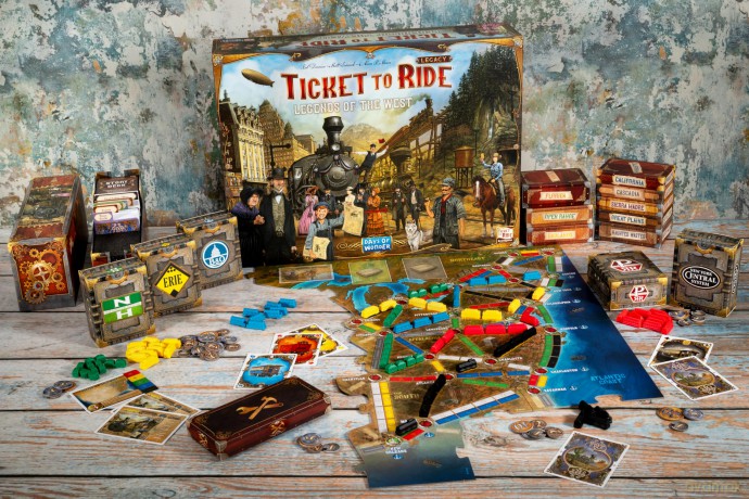 Ticket to Ride - Legacy - Legends of the West (DOW720036) [GRA PLANSZOWA]