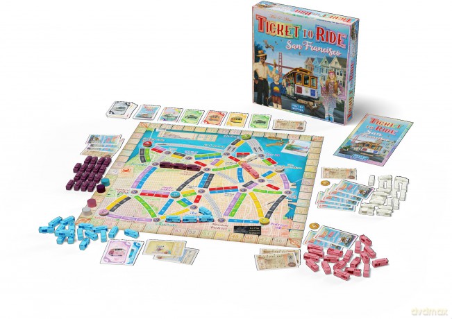 Ticket To Ride - San Francisco (ENG) (DOW720164) [GRA PLANSZOWA]