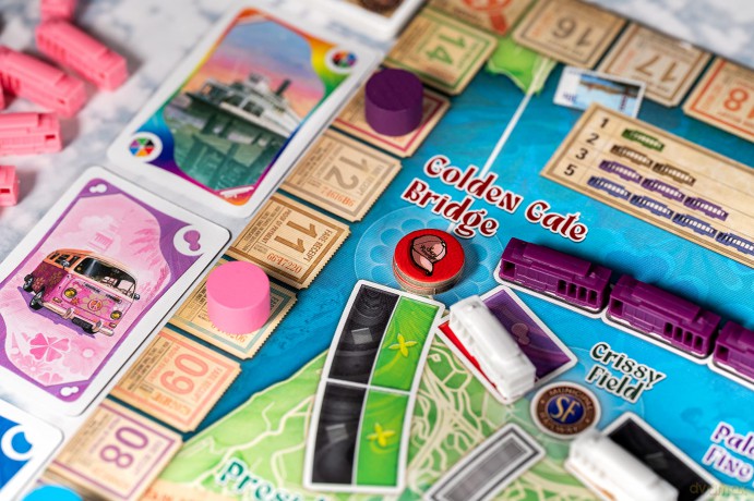 Ticket To Ride - San Francisco (ENG) (DOW720164) [GRA PLANSZOWA]